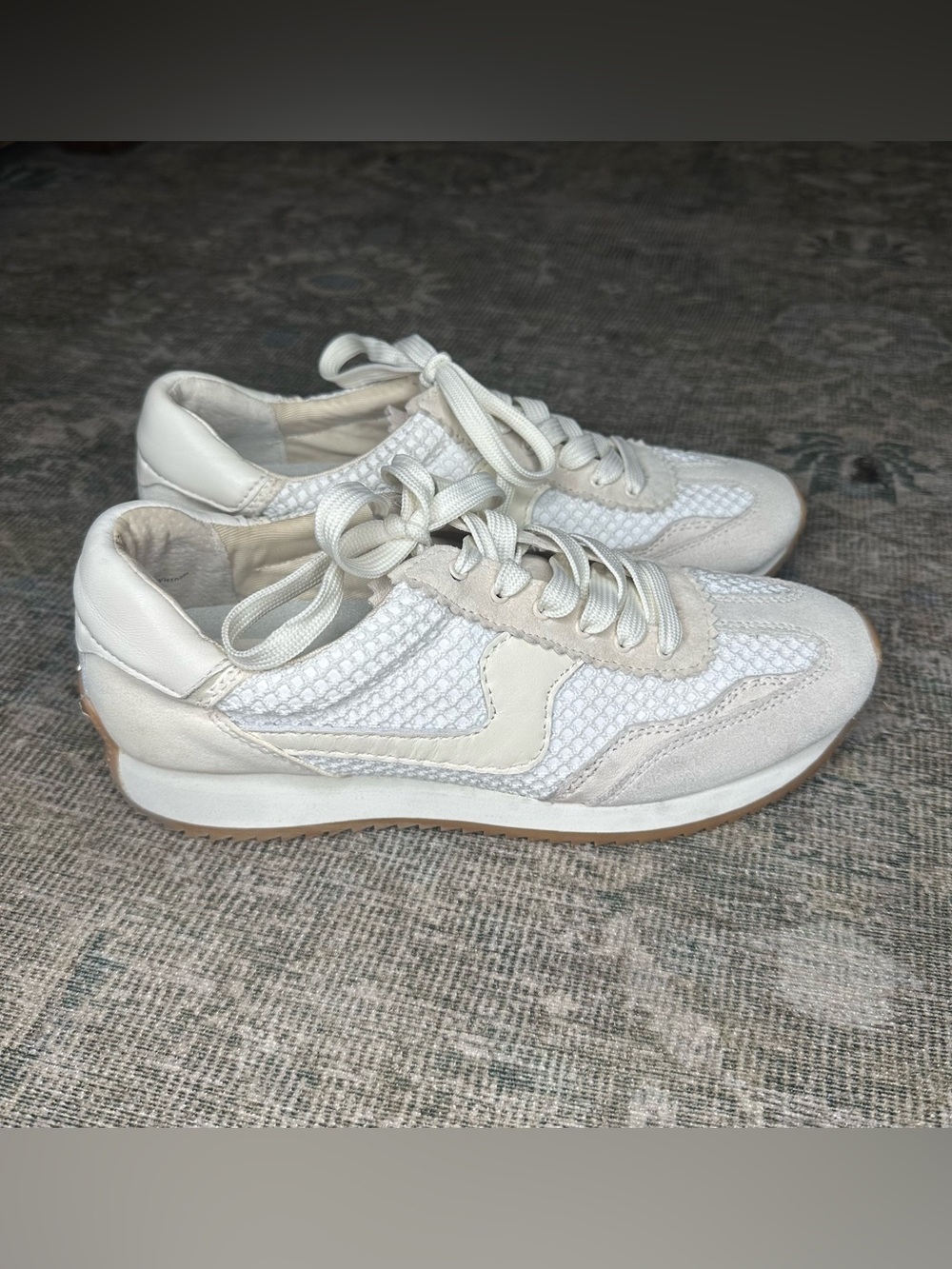 Dolce Vita B.NTCD Mesh Sneakers White Womens Size 8
